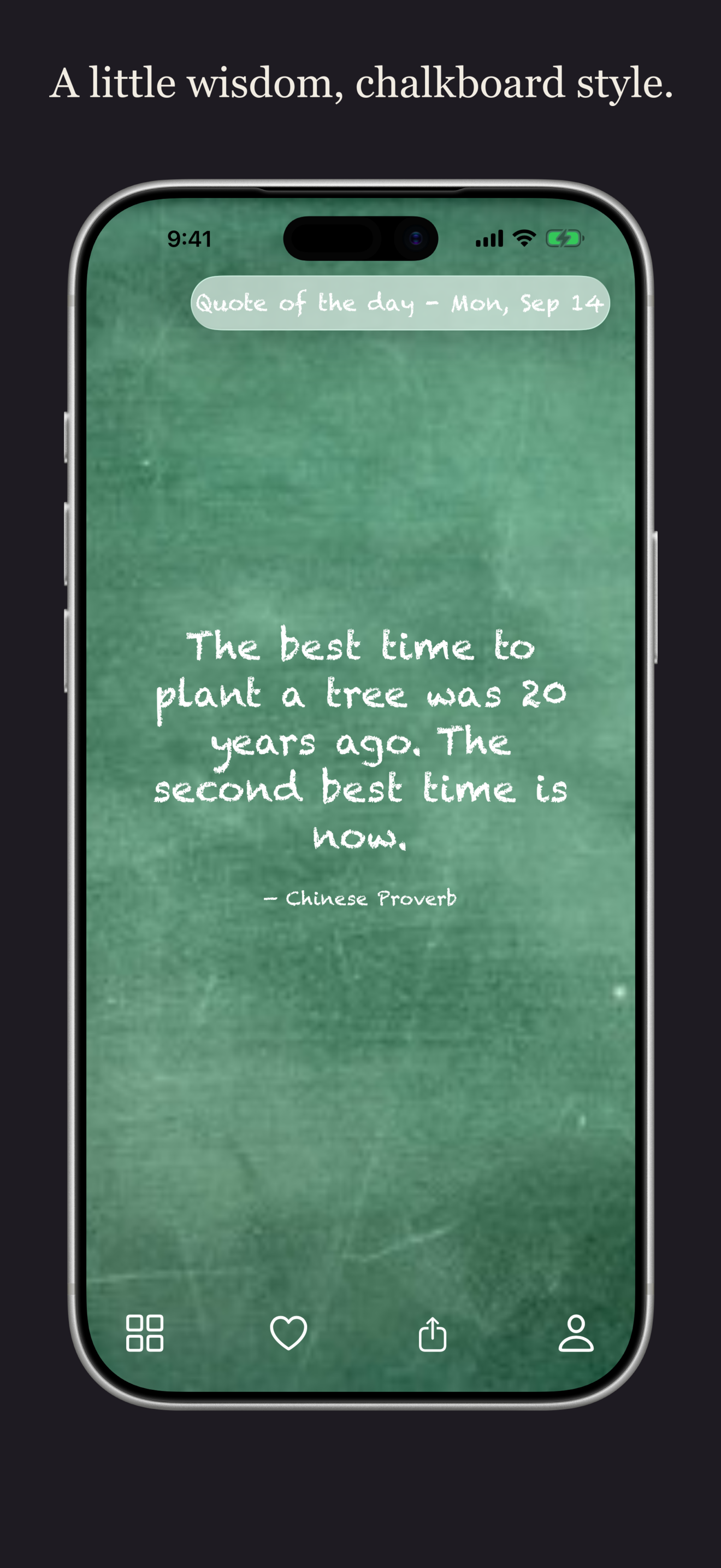 Chalkboard theme